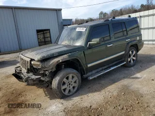 2008 Jeep Commander Overland with VIN 1J8HG68268C236386, listed as a Copart auction lot 47257805 with 208,094 mi miles and Salvage Title. Bid and sale history available at carsss.com. Image 1.
