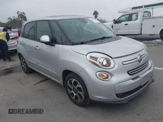 2014 FIAT 500L Lounge z VIN ZFBCFACH8EZ005035, wystawiony jako IAAI lot #41824368 z przebiegiem 80 914 mil mil oraz . Historia ofert i sprzedaży dostępna na DreamBid. Obrazek 1.