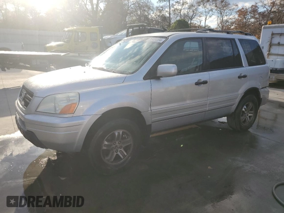 2005 Honda Pilot EX with VIN 5FNYF18425B040815, listed as a Copart auction lot 85484094 with 189,149 mi miles and Salvage Title. Bid and sale history available at DreamBid. Image 1.