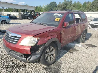 2009 Kia Borrego EX with VIN KNDJJ741295027343, listed as a Copart auction lot 68823934 with 230,134 mi miles and Salvage Title. Bid and sale history available at DreamBid. Image 1.