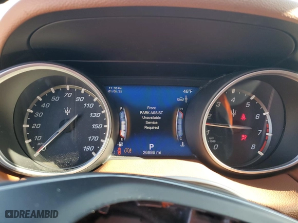 2018 Maserati Levante with VIN ZN661XUA2JX288310, listed as a Copart auction lot 41644415 with NaN miles and Salvage Title. Bid and sale history available at carsss.com. Image 9.