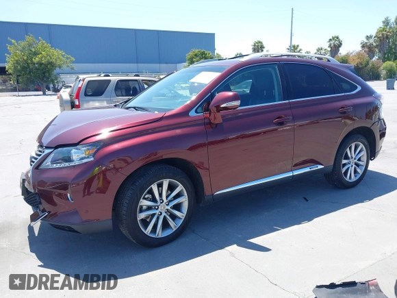 2015 Lexus RX 450h with VIN 2T2BC1BA8FC010233, listed as a IAAI auction lot 42526080 with 61,227 mi miles and . Bid and sale history available at DreamBid. Image 2.