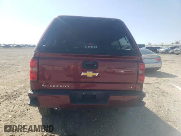 2017 Chevrolet Silverado 1500 LT with VIN 3GCUKREC7HG421093, listed as a Copart auction lot 48637125 with Not Provided miles and Salvage Title. Bid and sale history available at DreamBid. Image 6.