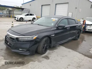 2018 Honda Accord Touring with VIN 1HGCV1F94JA121881, listed as a Copart auction lot 50979865 with Not provided miles and Salvage title. Bid and sale history available at DreamBid. Image 1.
