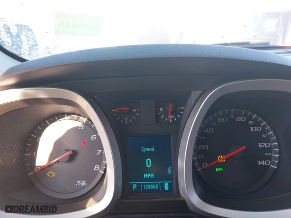 2010 Chevrolet Equinox LTZ with VIN 2CNFLFEY5A6409165, listed as a IAAI auction lot 41897891 with 129,860 mi miles. Bid and sale history available at carsss.com. Image 7.