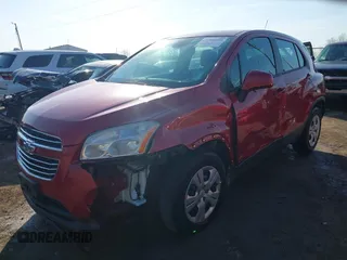 2015 Chevrolet Trax LS with VIN KL7CJKSB5FB061777, listed as a IAAI auction lot 41764889 with 179,410 mi miles. Bid and sale history available at carsss.com. Image 6.