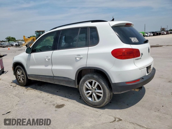 2017 Volkswagen Tiguan S with VIN WVGBV7AX8HK027344, listed as a Copart auction lot 53764865 with 156,445 mi miles and Clean Title. Bid and sale history available at DreamBid. Image 2.