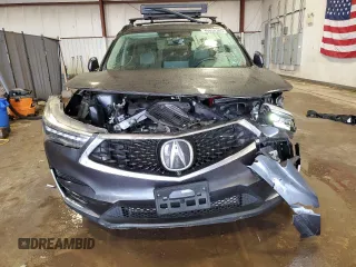 2019 Acura RDX Advance with VIN 5J8TC2H73KL013202, listed as a Copart auction lot 46850345 with 39,596 mi miles and Salvage Title. Bid and sale history available at DreamBid. Image 5.