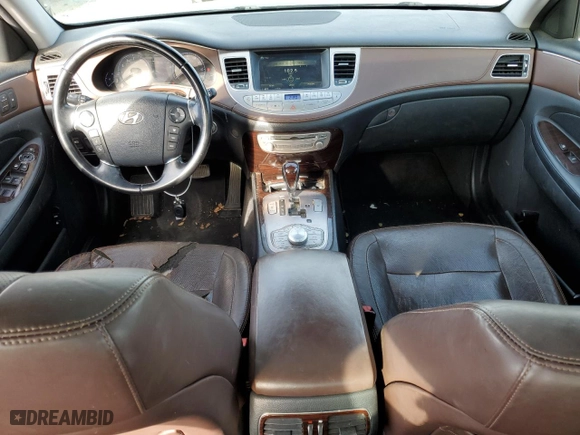 2014 Hyundai Genesis 3.8L with VIN KMHGC4DD3EU260379, listed as a Copart auction lot 42351225 with 169,992 mi miles and Salvage Title. Bid and sale history available at carsss.com. Image 8.