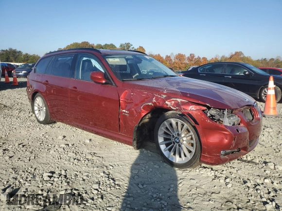 2011 BMW 3 Series 328i xDrive with VIN WBAUU3C5XBA542389, listed as a Copart auction lot 78275464 with 122,724 mi miles and Salvage Title. Bid and sale history available at DreamBid. Image 4.