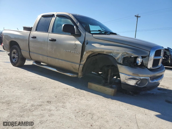 2003 Dodge Ram 1500 ST with VIN 1D7HU18NX3S214991, listed as a Copart auction lot 41845915 with 269,992 mi miles and Salvage Title. Bid and sale history available at carsss.com. Image 4.