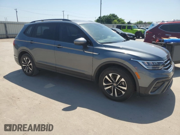 2023 Volkswagen Tiguan S with VIN 3VVRB7AX4PM056277, listed as a Copart auction lot 51765975 with 53,697 mi miles and Clean title. Bid and sale history available at DreamBid. Image 4.