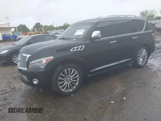 2012 Infiniti QX56 8-passenger with VIN JN8AZ2NCXC9315241, listed as a IAAI auction lot 41958081 with 148,252 mi miles. Bid and sale history available at carsss.com. Image 17.