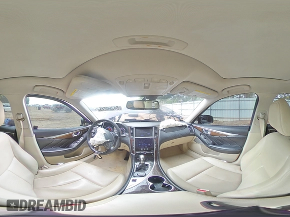 2017 Infiniti Q50 Premium z VIN JN1EV7AP9HM734932, wystawiony jako Copart lot #54390715 z przebiegiem 108 336 mil mil oraz Szkoda całkowita • Salvage title. Historia ofert i sprzedaży dostępna na DreamBid. Obrazek 14.