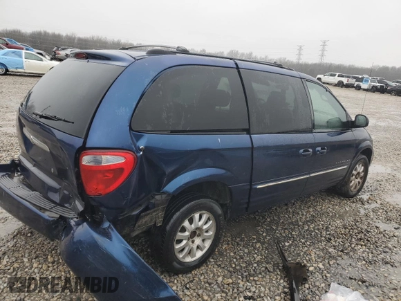 2001 Chrysler Town & Country LXi with VIN 2C8GP54L61R406351, listed as a Copart auction lot 44060465 with 251,921 mi miles and Salvage Title. Bid and sale history available at DreamBid. Image 3.