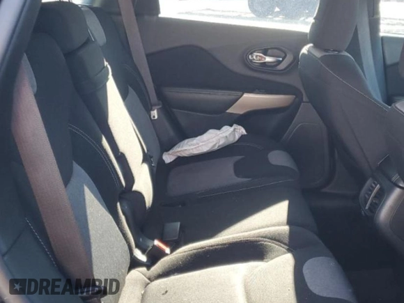 2017 Jeep Cherokee Sport with VIN 1C4PJLAB6HD231650, listed as a Copart auction lot 45151455 with 104,243 mi miles and Salvage Title. Bid and sale history available at carsss.com. Image 11.