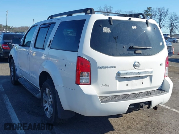 2010 Nissan Pathfinder SE with VIN 5N1AR1NB9AC629519, listed as a IAAI auction lot 41772962 with 192,593 mi miles and . Bid and sale history available at DreamBid. Image 3.