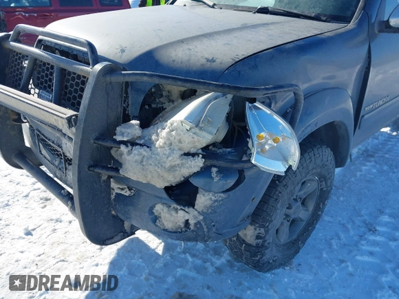 2005 Toyota Tundra SR5 with VIN 5TBDT44185S492924, listed as a IAAI auction lot 41625997 with 223,448 mi miles and . Bid and sale history available at DreamBid. Image 17.