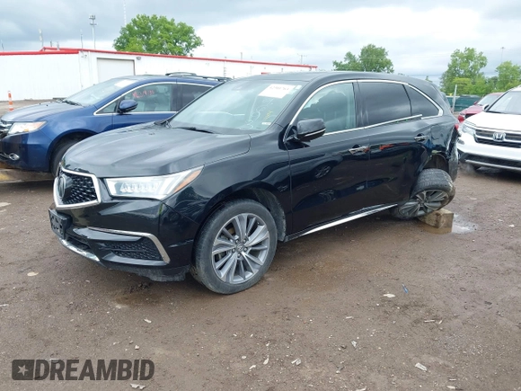 2017 Acura MDX Technology с VIN 5FRYD4H55HB039693, выставлен на аукционе IAAI как лот 42301763 с пробегом 123 399 миль миль и . История ставок и продаж доступна на DreamBid. Изображение 2.