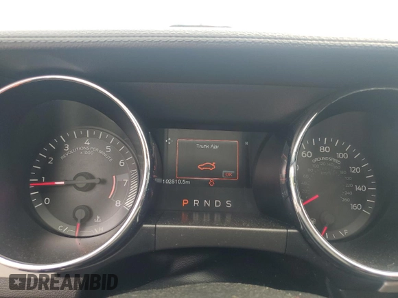 2016 Ford Mustang EcoBoost with VIN 1FA6P8TH2G5324219, listed as a Copart auction lot 59680515 with 102,810 mi miles and Salvage title. Bid and sale history available at DreamBid. Image 9.