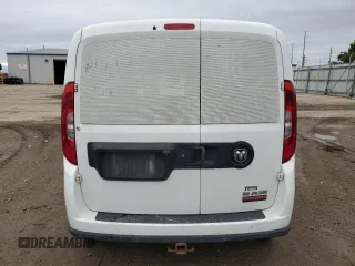 2016 Ram ProMaster City Cargo Tradesman SLT with VIN ZFBERFBT0G6B14602, listed as a Copart auction lot 57635205 with 208,359 mi miles and Clean title. Bid and sale history available at DreamBid. Image 6.
