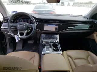 2019 Audi Q8 Premium Plus with VIN WA1BVAF17KD046754, listed as a Copart auction lot 44121753 with 56,488 mi miles. Bid and sale history available at carsss.com. Image 8.