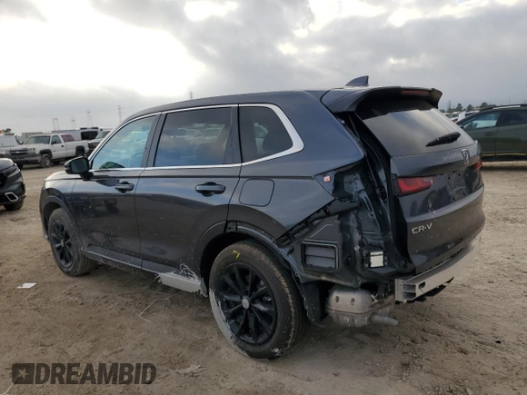 2025 Honda CR-V EX with VIN 2HKRS4H46SH405950, listed as a Copart auction lot 43325855 with 7,701 mi miles and Salvage Title. Bid and sale history available at DreamBid. Image 2.