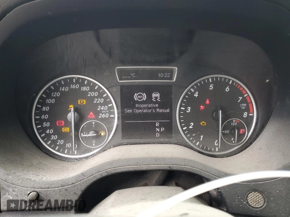 2014 Mercedes-Benz B 250 Sports Tourer with VIN WDDMH4EB9EJ187676, listed as a Copart auction lot 48683595 with Not Provided miles and Non Repairable. Bid and sale history available at DreamBid. Image 9.