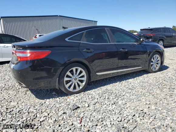 2014 Hyundai Azera Limited with VIN KMHFH4JGXEA410615, listed as a Copart auction lot 75285704 with 70,639 mi miles and Salvage Title. Bid and sale history available at carsss.com. Image 3.