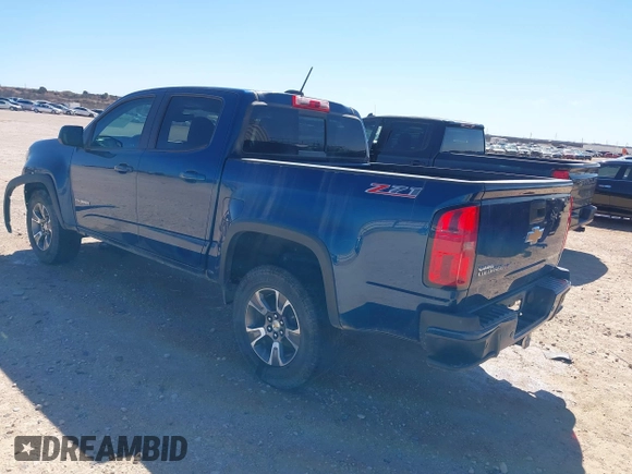 2019 Chevrolet Colorado 2WD Z71 with VIN 1GCGSDEN8K1359579, listed as a IAAI auction lot 41709264 with 88,923 mi miles. Bid and sale history available at carsss.com. Image 3.