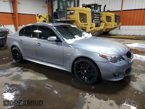 2006 BMW 5 Series 530xi with VIN WBANF73556CG68310, listed as a Copart auction lot 82031014 with 189,112 mi miles and Clean Title. Bid and sale history available at DreamBid. Image 4.