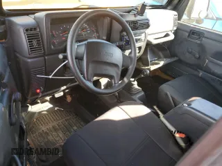 2003 Jeep Wrangler X with VIN 1J4FA39S73P348154, listed as a Copart auction lot 73611224 with 168,404 mi miles and Clean Title. Bid and sale history available at carsss.com. Image 8.