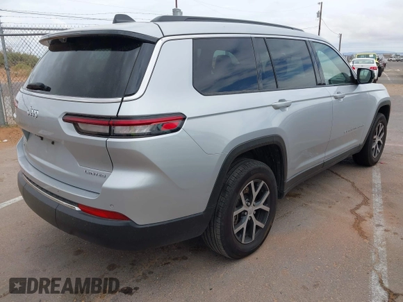 2024 Jeep Grand Cherokee Limited with VIN 1C4RJKBG3R8536286, listed as a IAAI auction lot 42578700 with 43,126 mi miles and . Bid and sale history available at DreamBid. Image 4.