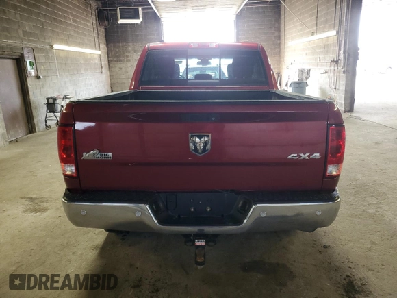 2015 Ram 1500 Big Horn with VIN 1C6RR7LG6FS509593, listed as a Copart auction lot 51988195 with 60,868 mi miles and Salvage title. Bid and sale history available at DreamBid. Image 6.