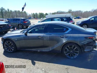 2021 Lexus IS 350 F Sport with VIN JTHGZ1E2XM5022762, listed as a IAAI auction lot 41974884 with 41,381 mi miles and . Bid and sale history available at DreamBid. Image 15.
