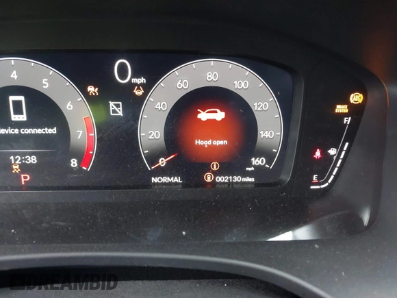 2024 Acura Integra Technology with VIN 19UDE4H63RA019931, listed as a IAAI auction lot 41953298 with 2,130 mi miles and . Bid and sale history available at DreamBid. Image 7.