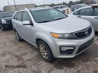 2011 Kia Sorento SX with VIN 5XYKWDA27BG100429, listed as a IAAI auction lot 41436949 with Not Provided miles. Bid and sale history available at carsss.com. Image 1.