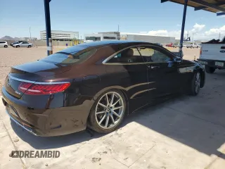2018 Mercedes-Benz S-Class S 560 with VIN WDDXJ8GB5JA035605, listed as a Copart auction lot 60770214 with 0 mi miles and Salvage Title. Bid and sale history available at carsss.com. Image 3.