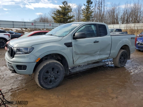 2022 Ford Ranger XL with VIN 1FTER1FH8NLD20848, listed as a Copart auction lot 46417925 with 38,645 mi miles and Clean Title. Bid and sale history available at carsss.com. Image 1.