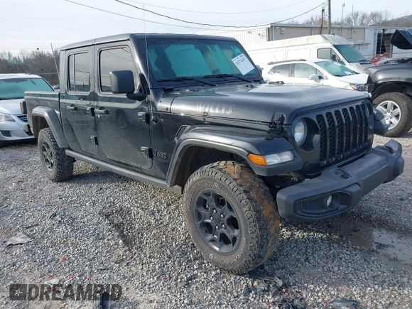 2023 Jeep Gladiator Sport S z VIN 1C6HJTAG7PL567903, wystawiony jako IAAI lot #41574387 z przebiegiem 49 378 mil mil oraz . Historia ofert i sprzedaży dostępna na DreamBid. Obrazek 1.