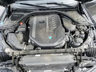 2022 BMW 4 Series M440i xDrive with VIN WBA13AW01NFL97602, listed as a Copart auction lot 43349585 with 46,123 mi miles and Salvage title. Bid and sale history available at DreamBid. Image 11.