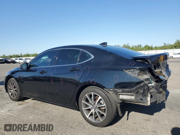 2015 Acura TLX Technology with VIN 19UUB2F51FA011085, listed as a Copart auction lot 62780705 with 156,515 mi miles and Salvage title. Bid and sale history available at DreamBid. Image 2.