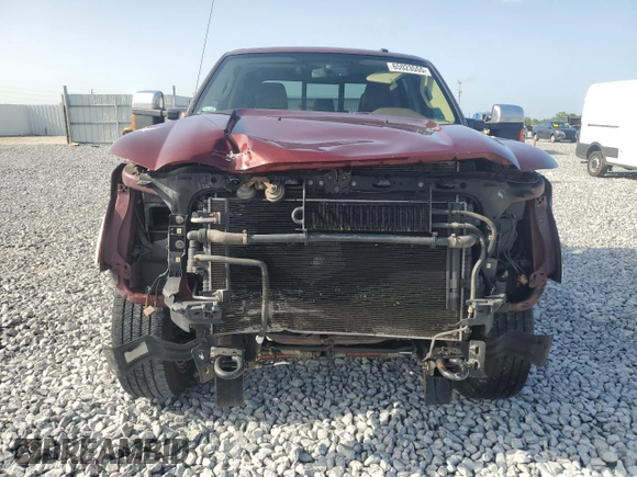 2012 Ford F-250 XL with VIN 1FT7W2BT5CEB66103, listed as a Copart auction lot 65923555 with 224,580 mi miles and Salvage title. Bid and sale history available at DreamBid. Image 5.