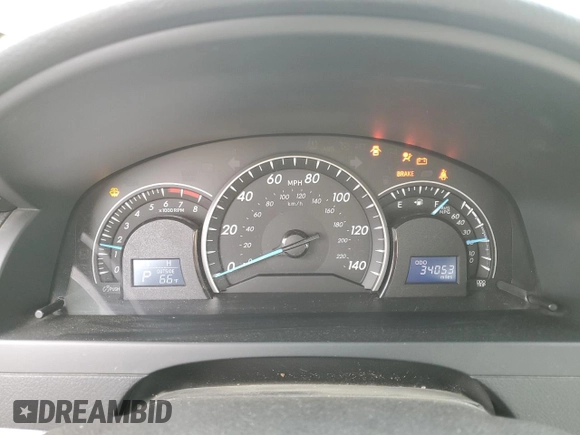 2014 Toyota Camry L with VIN 4T4BF1FK9ER439012, listed as a Copart auction lot 46548085 with 34,053 mi miles and Salvage Title. Bid and sale history available at carsss.com. Image 9.