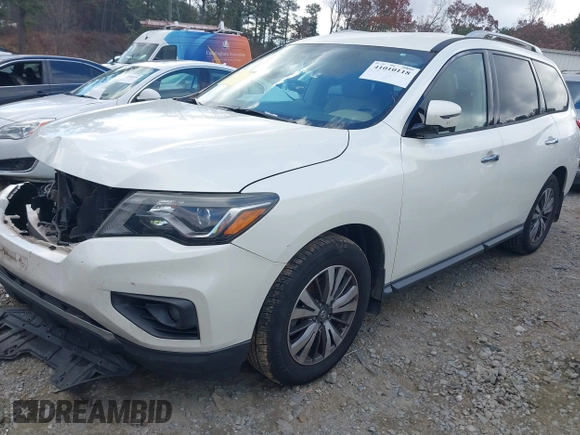 2017 Nissan Pathfinder SV z VIN 5N1DR2MN9HC656258, wystawiony jako IAAI lot #41010118 z przebiegiem 154 944 mil mil oraz . Historia ofert i sprzedaży dostępna na DreamBid. Obrazek 17.