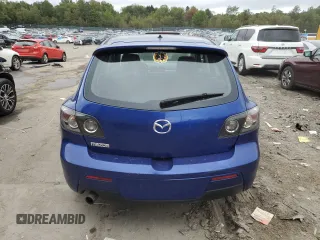 2007 Mazda 3 S Sport with VIN JM1BK144371600313, listed as a Copart auction lot 72448064 with 166,494 mi miles and Salvage Title. Bid and sale history available at DreamBid. Image 6.