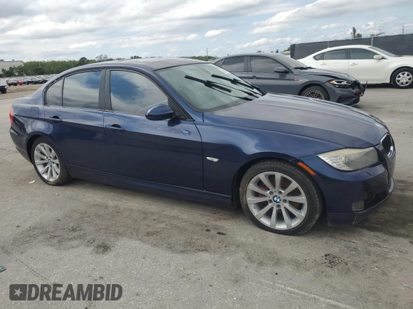 2011 BMW 3 Series 328i with VIN WBAPH7G51BNN05971, listed as a Copart auction lot 52337275 with 123,847 mi miles and Clean Title. Bid and sale history available at carsss.com. Image 4.