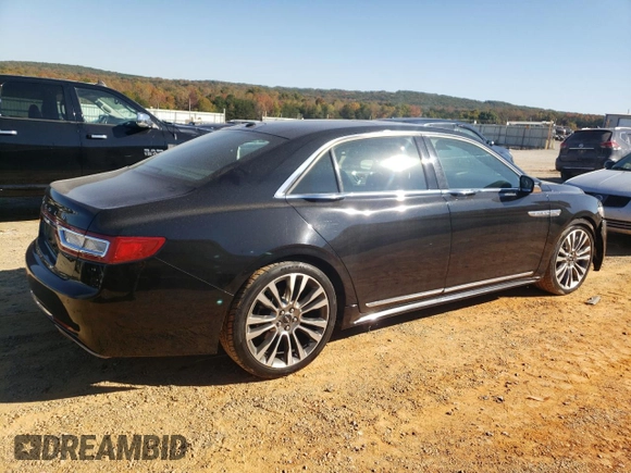 2017 LINCOLN CONTINENTL SELECT with VIN 1LN6L9TP5H5611991, listed as a Copart auction lot 77345324 with 85,764 mi miles and Salvage Title. Bid and sale history available at DreamBid. Image 3.