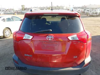 2013 Toyota RAV4 LE with VIN 2T3ZFREV1DW025585, listed as a IAAI auction lot 41631972 with 256,405 mi miles. Bid and sale history available at carsss.com. Image 16.