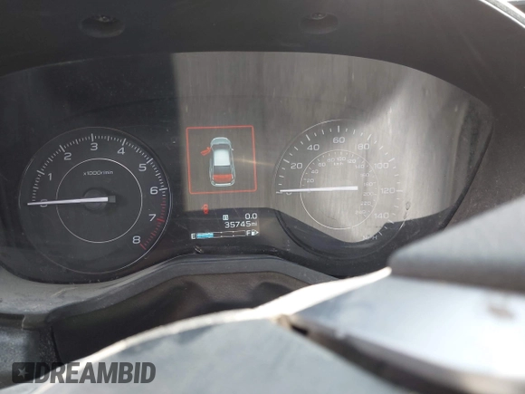 2023 Subaru Impreza with VIN 4S3GKAB68P3605540, listed as a IAAI auction lot 42720388 with 35,745 mi miles and . Bid and sale history available at DreamBid. Image 7.